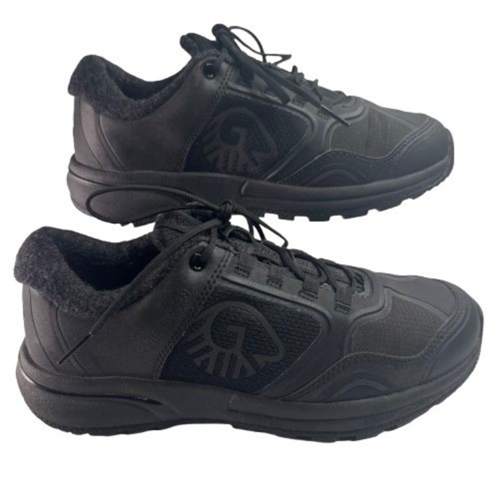 Giesswein Wool Cross X Women Black Merino Wool Running Shoes Sneakers Size 38